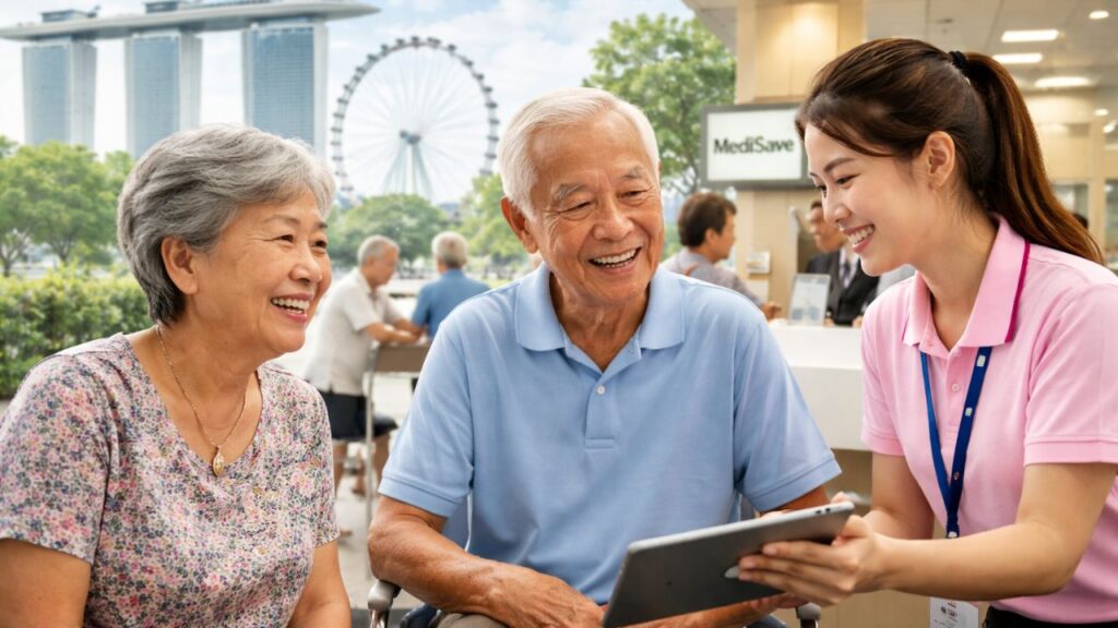 Singapore Seniors Receive